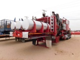 (X) 2012 CVA 1000HP DOUBLE PUMPER W/ (2) MSI 1,000 HP QUINTAPLEX PUMPS W/ 3