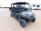 POLARIS RANGER CREW 800 EFI 4X4 UTV, P/B: GAS ENGINE, AUTO TRANS, ELECTRIC