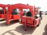 (X) BOWEN 2.5 85-TON POWER SWIVEL, HPU P/B CAT 3054 4 CYL TC DIESEL ENGINE,