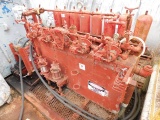5-STATION HYDRAULIC CLOSING UNIT W/ TRIPLEX CHARGE PUMP, P/B 20 HP ELECTRIC
