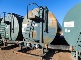 500 BBL ROUND FRAC TANK W/ 8