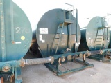 500 BBL ROUND FRAC TANK W/ 8