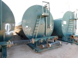 500 BBL ROUND FRAC TANK W/ 8