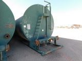 500 BBL ROUND FRAC TANK W/ 8