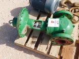 (1) KIM RAY PNEUMATIC GATE VALVE & (2) ELECTRIC MOTORS