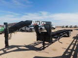 (X) BIG TEX T/A GN PIPE TRAILER, VIN: 16VFX322XC2303435, 5'9