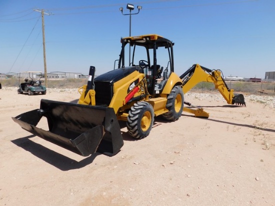 2009 CATERPILLAR MODEL: 420E BACKHOE LOADER, S# CAT0420EAPRA01045, P/B: CAT C4 D