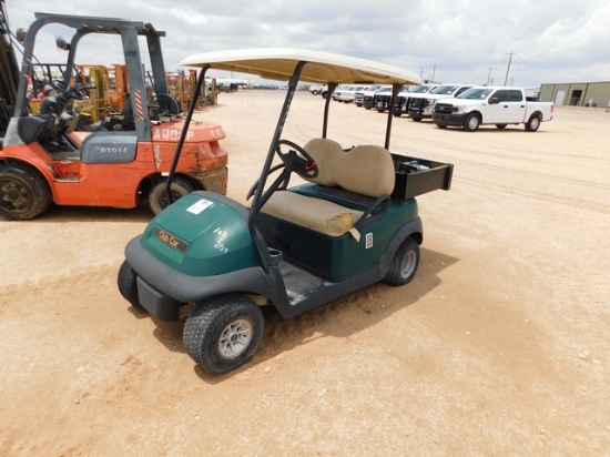 CLUB CAR ELECTRIC POWERED GOLF CART W/ (2) CHARGERS (NOTE: NO KEY) (2217)