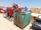 350 GAL OIL TOTE W/ PUMP, HOSE, REEL (2187)