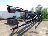 APX 35' PORTABLE FLARE MTD ON S/A TRAILER, OUTRIGGERS, SOLAR CHARGING SYSTEM, HYD RAISED
