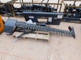 UNUSED WOLVERINE MODEL: SBM-12-72W SICKLE BAR MOWER SKID STEER ATTACHMENT W/ INC