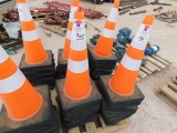 (10) TRAFFIC CONES (2458)