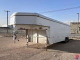 2017 TITAN TRAILER MFG 32' T/A GOOSENECK TRAILER