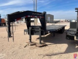2015 AMERITRAIL MFG RANCH KING T/A GOOSENECK TRAILER