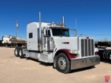 2014 PETERBILT 389 T/A SLEEPER HAUL