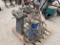 (1) ELECTRICAL BOX, (1) HOT WATER WASHER AIR GREASE, METAL CUTTING BAND SAW