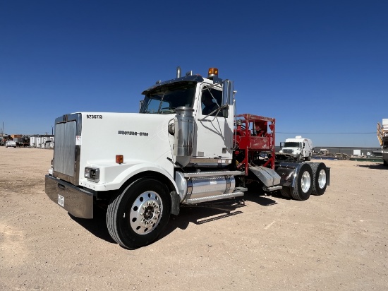 2006 WESTERN STAR T/A DAY CAB TRUCK W/ COIL TUBING WET KIT