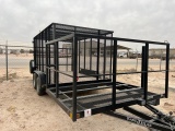 2023 EAST TEXAS TRAILERS 18' X 8' T/A BP TRASH TRAILER (1904)