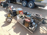 (2) PALLETS OF GUN GREASE, COOLER BRIDLE (1924)
