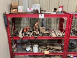 SHELVING UNIT W/ CONTENTS