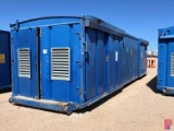 40' X 8' X 12' CRIMPED STEEL GENERATOR HOUSE