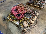 PALLET JUMPER CABLES AIR HOSES, MANILA ROPE, ELECTRICAL CORDS & WATER HOSE
