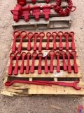 (24) ASSORTED HAMMER WRENCHES