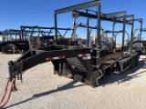 2008 UNKNOWN  T/A 22' GOOSENECK MONORAL TRAILER