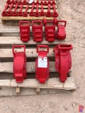 PALLET OF ASSORTED MANUAL TONG JAWS
