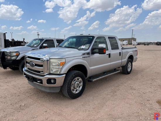 2012 FORD F-250 CREW CAB PICKUP TRUCK ODOMETER READS 108151 MILES, VIN/SN: