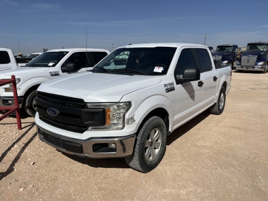 2018 FORD F-150 CREW CAB PICKUP TRUCK