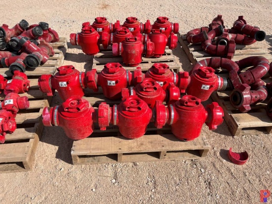 (8) DITI 3" 1502 PLUG VALVES W/ CURRENT INSPECTION