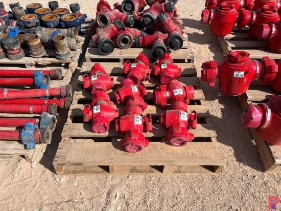 (8) DITI 2" 1502 PLUG VALVES