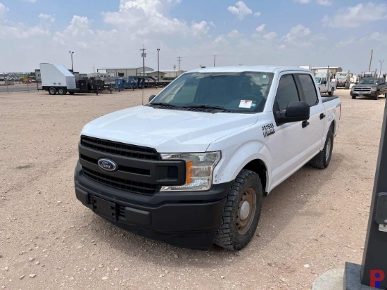 2018 FORD  F-150 CREW CAB PICKUP TRUCK