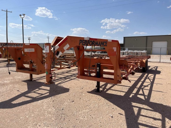 2011 PARK 32'X 7'T/A GOOSENECK PIPE TRAILER