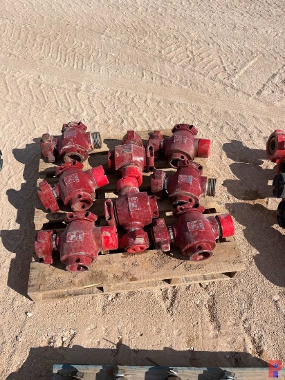 (8) SMI 2" 1502 PLUG VALVES