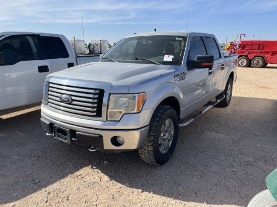 2012 FORD F-150 CREW CAN PICKUP TRUCK