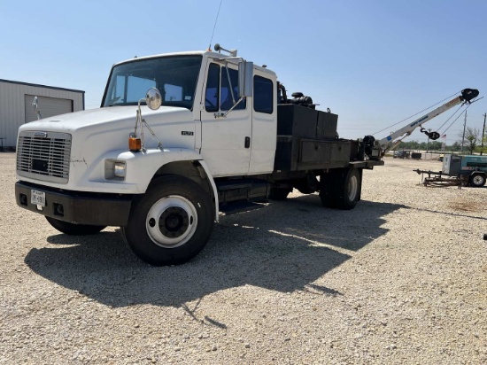 2004 FREIGHTLINER FL70 CUSTOMIZED MOBILE PIPE TESTING TRUCK