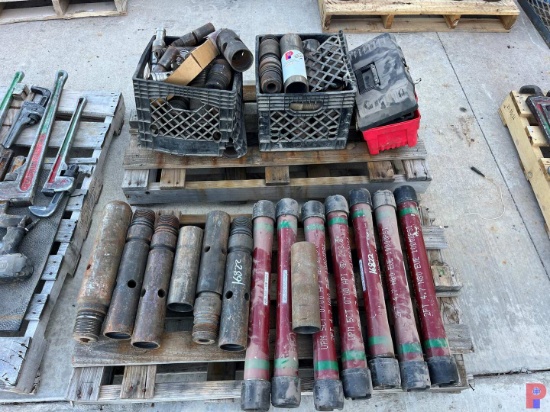 2 PALLETS IF MISC. WIRELINE TANDEM SUBS, 2-3/8 PUP JTS. SEAL KITS, ETC.