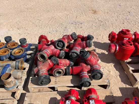 (10) FLOWVALVE 3" X 2" 1502 FITTINGS