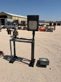 BARTON 10,000# CHART RECORDER & PRESSURE TEST STAND