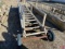 34' EXTENDABLE ALUMINUM RIG LADDER