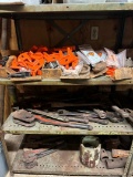 (3) SHELVES OF PETOL GEARENCH SUCKEROD REPAIR KITS, (6) ROD WRENCHS