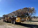 FRANKS EXPLORER III 1287/160 TRI-SCOPE 4- AXLE WORKOVER RIG