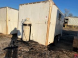 2011 CARGO CRAFT ,INC. 12' T/A BUMPER PULL DOGHOUSE CREW TRAILER