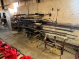 1/2 OF EAST WALL IN SHOP, INCLUDING: