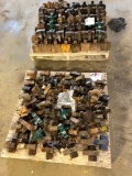 (2) PALLETS OF TONG BUSHINGS, DIES, & JAWS MOST ASSEMBLED VARIOUS SIZES