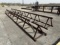 (2) 30' X 2' TRIANGLE PIPE RACKS