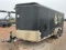 2013 SHARP MFG 16' X 7' ENCLOSED 3,500 PSI T/A BUMPER PULL PRESSURE WASHER TRAILER