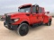 2015 INTERNATIONAL TERRASTAR CLASS V CREW CAB MEDIUM DUTY HAUL TRUCK, 4X4